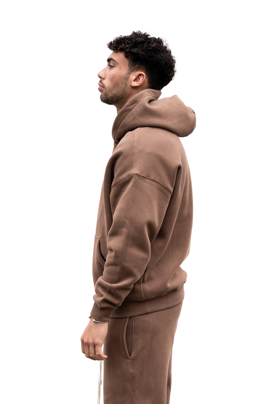 Essential mocha hoodie