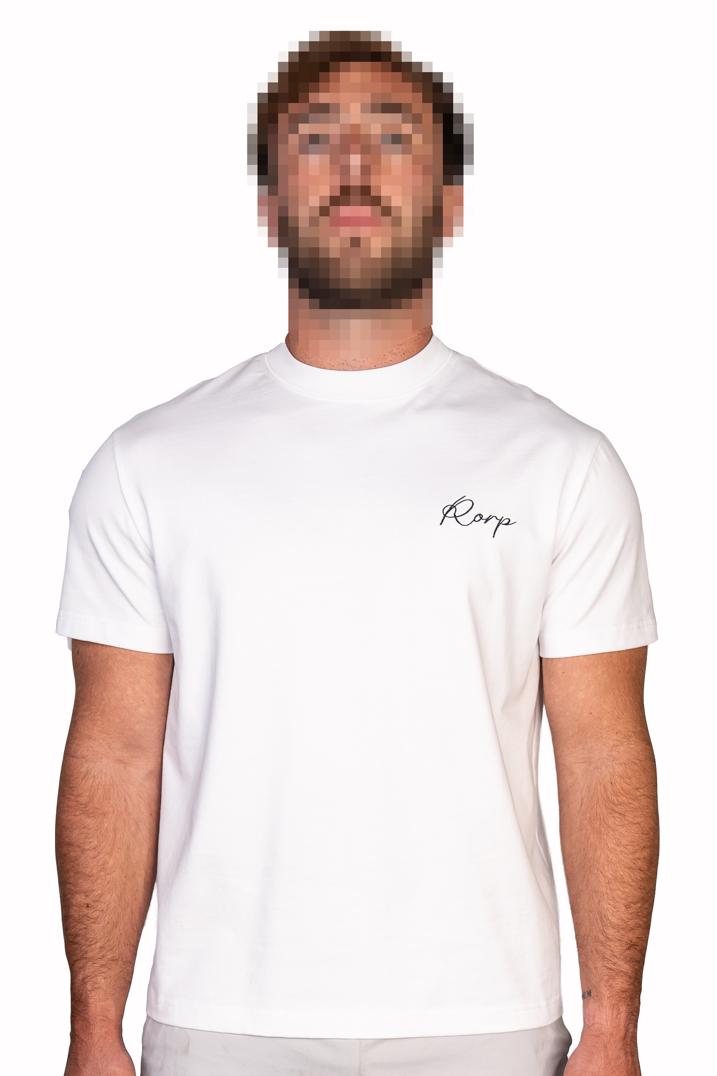 Frame of mind white tee