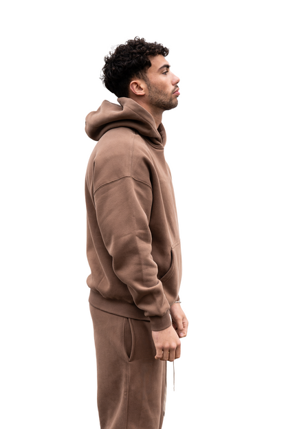 Essential mocha hoodie