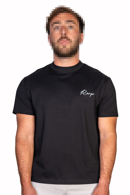 Frame of mind black tee
