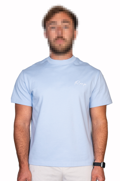Essential baby blue tee