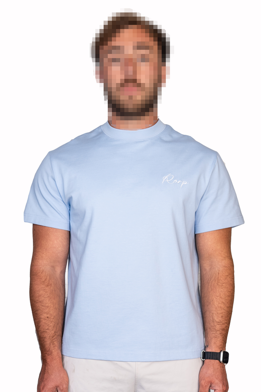 Essential baby blue tee
