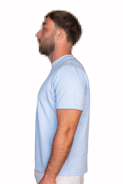 Essential baby blue tee