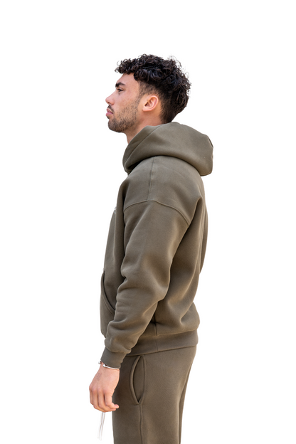 Essential khaki hoodie