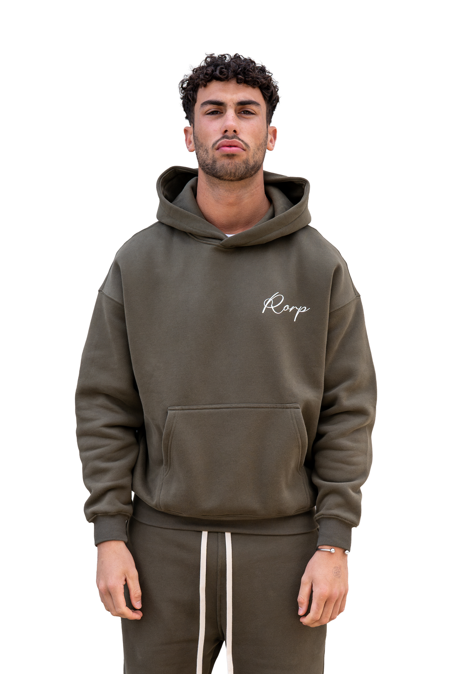 Essential khaki hoodie