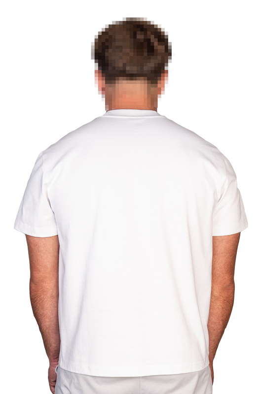 Motion white tee