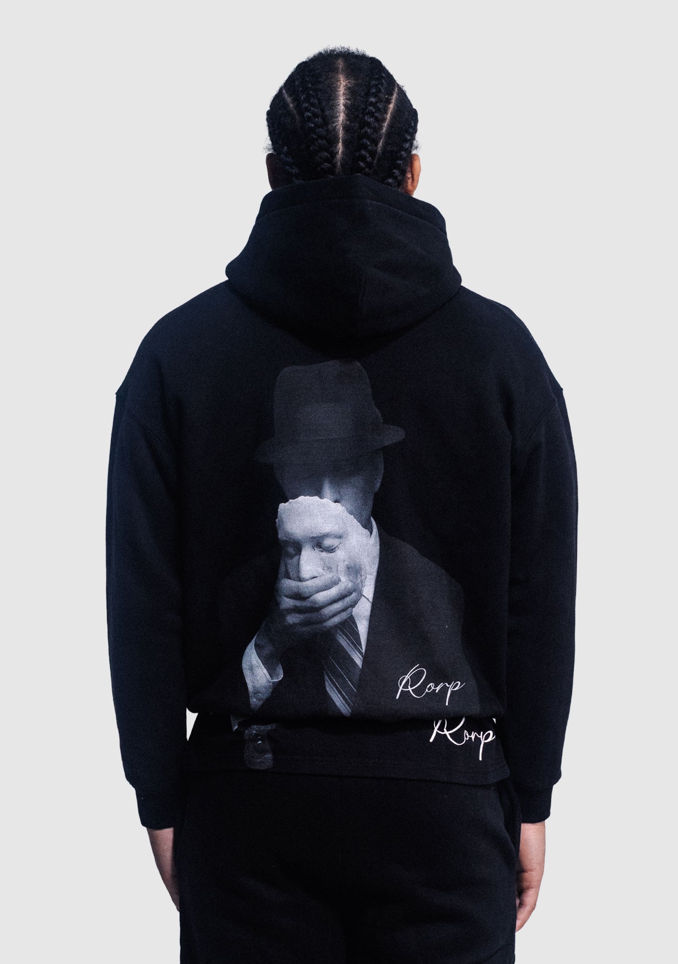 “Un masked” hoodie