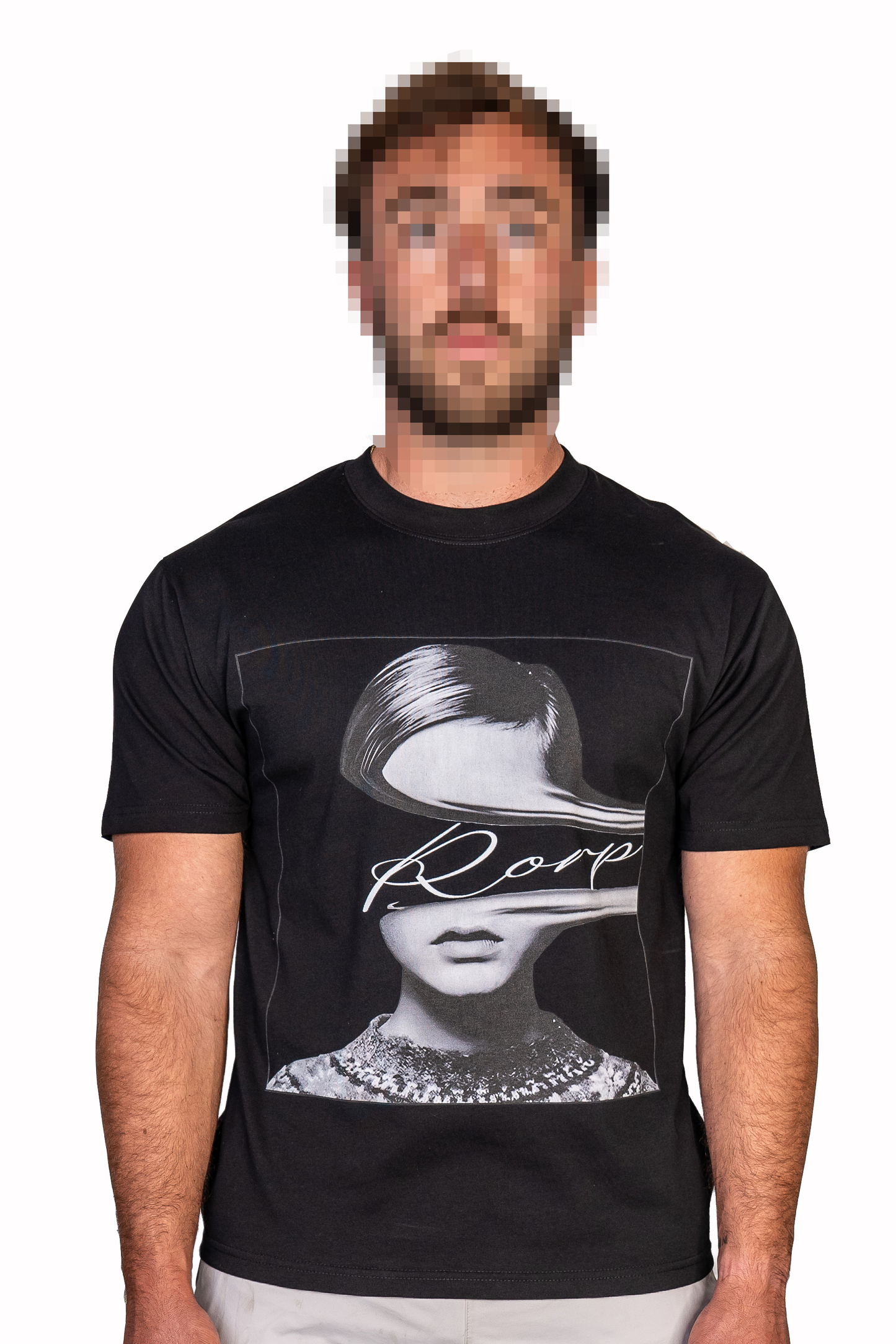 Motion black tee