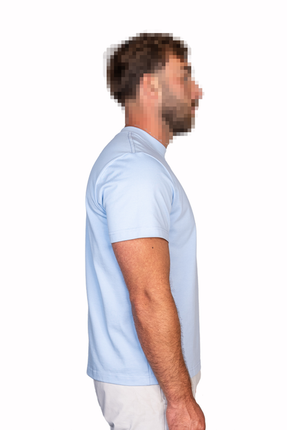 Essential baby blue tee
