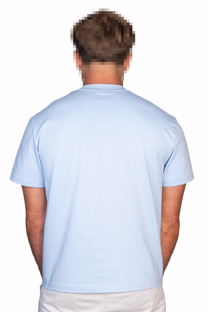 Essential baby blue tee