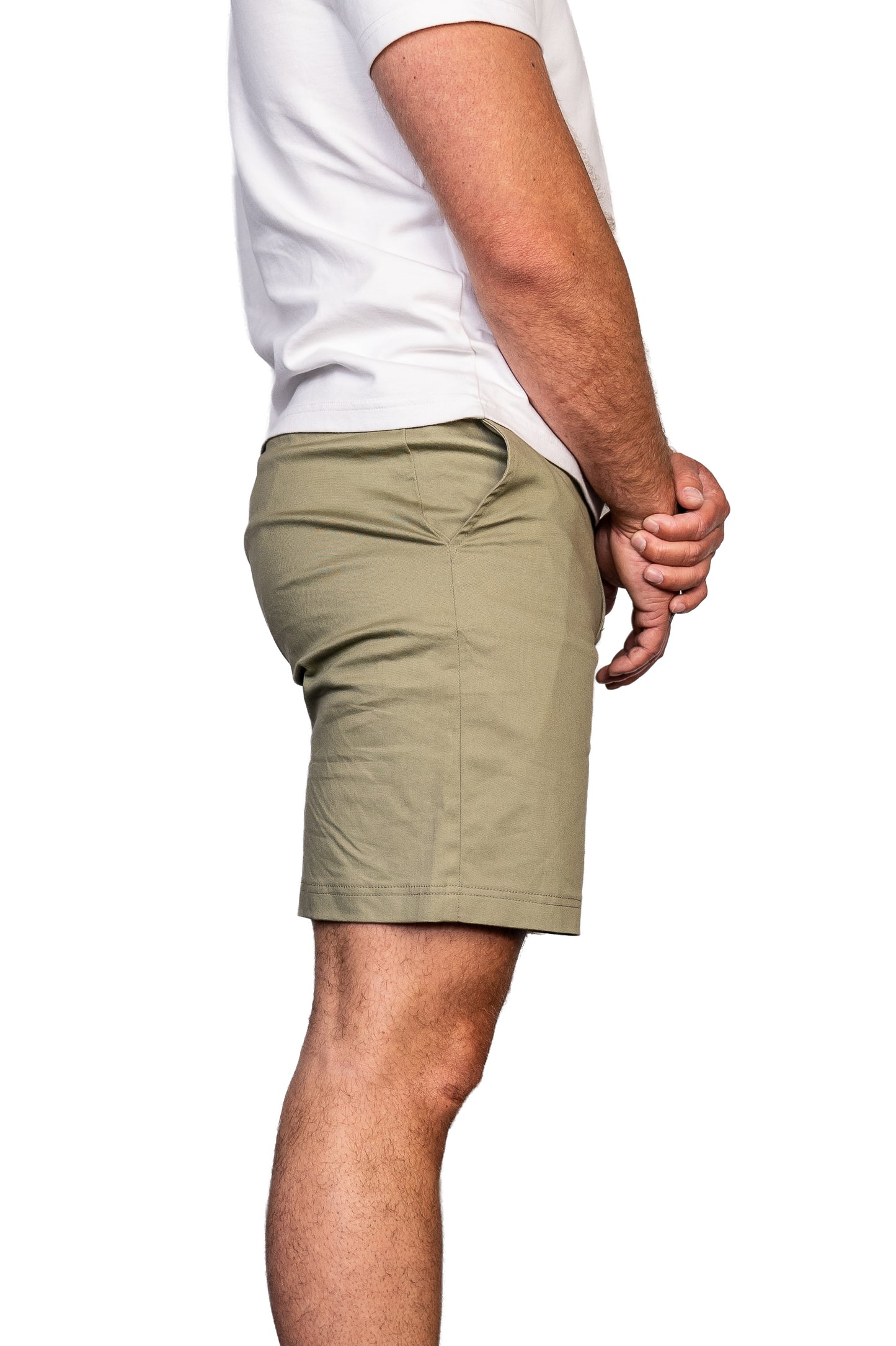 Essential stone cargo shorts